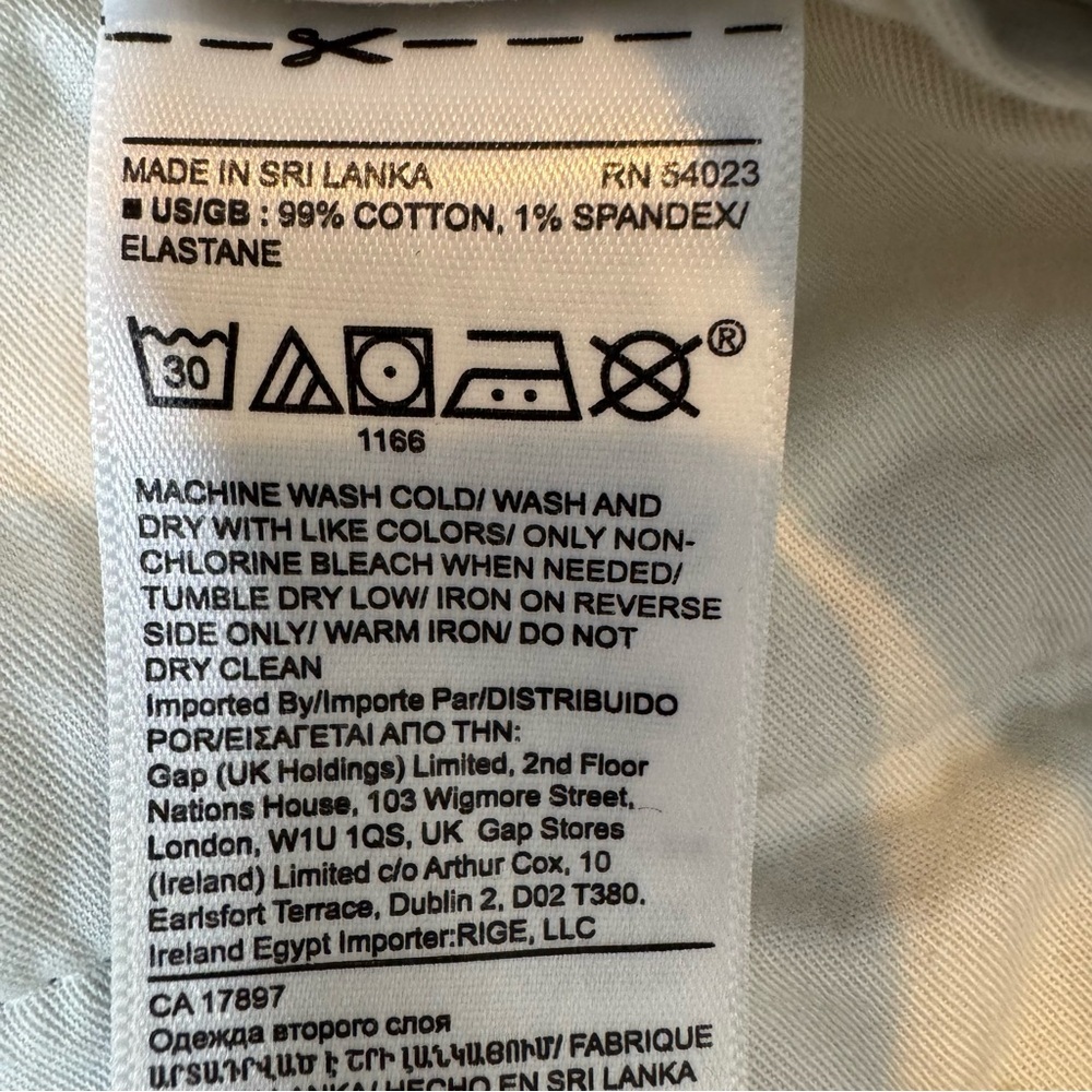 Banana Republic Traveler Corduroy Pants Men’s Light Gray Slim Fit 33/34 - Picture 7 of 9